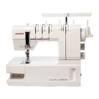 Janome 1000cpx Manual De Instrucciones