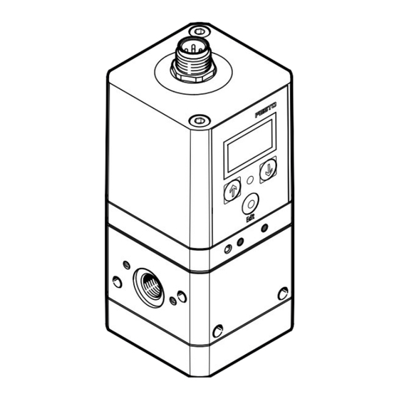 Festo VPPE-3-1-1/8 -E1 Serie Instrucciones De Operación