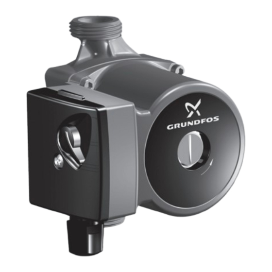 Grundfos UP Serie Manual Del Usuario