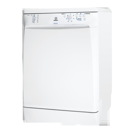 Indesit DFP 272 Instrucciones De Operación