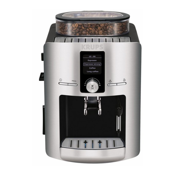 Krups ESPRESSERIA AUTOMATIC PREMIUM Manual De Instrucciones