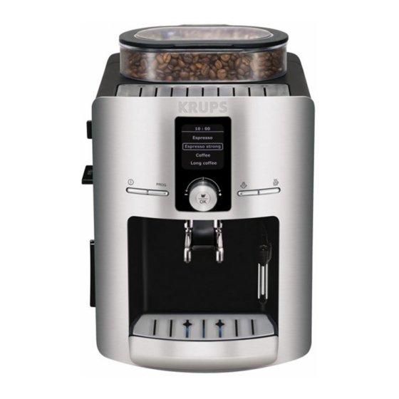 Krups ESPRESSERIA AUTOMATIC PREMIUM Manual De Instrucciones
