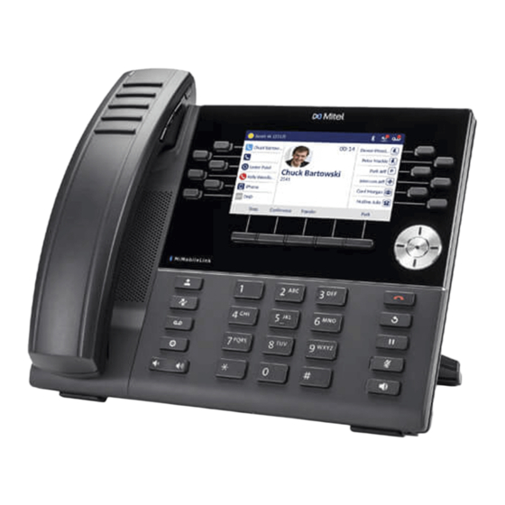 Mitel 6900 Serie Guía De Referencia Rápida