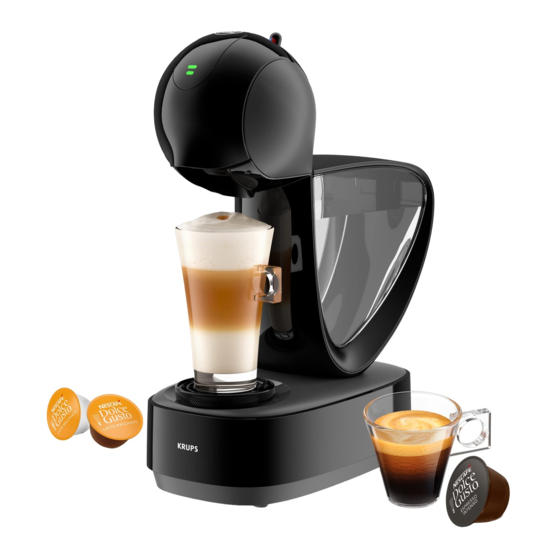 Krups Nescafe Dolce Gusto INFINISSIMA TOUCH KP2708SC Manual Del Usuario