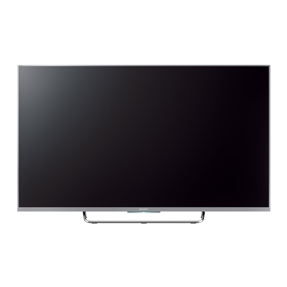 Sony BRAVIA KDL-50W807C Guía De Referencia