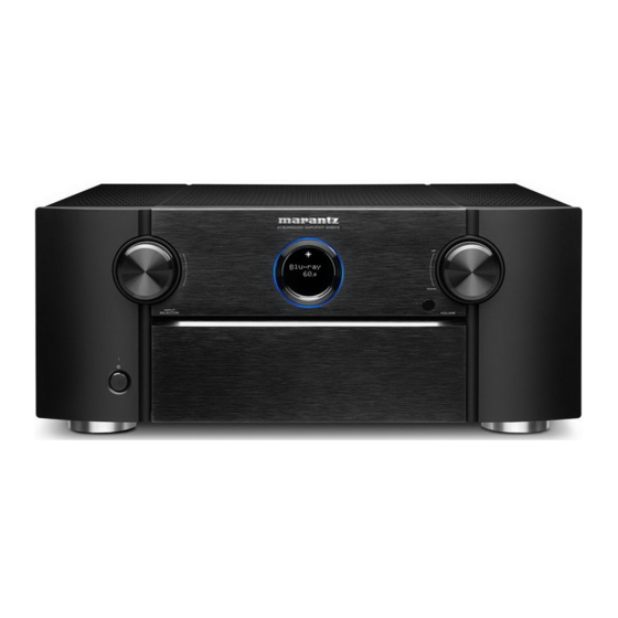 Marantz SR8015 Manual Del Usuario
