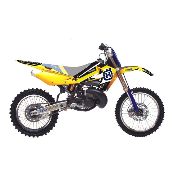 Husqvarna WR 125 2003 Manuales