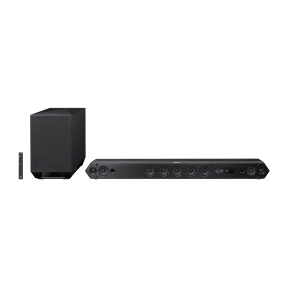 Sony HT-ST7 Guía De Referencia