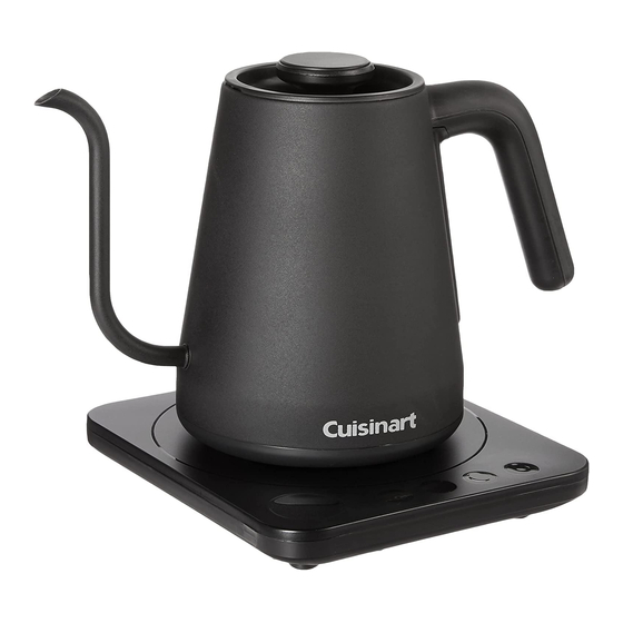 Cuisinart GK-1 Serie Instrucciones Y Libro De Recetas