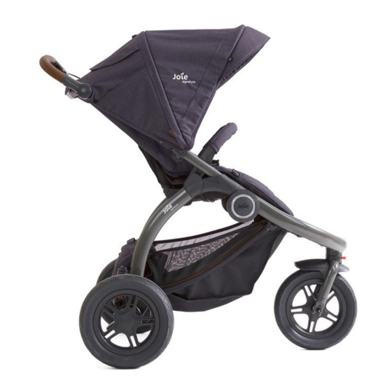 Joie Crosster Flex Signature Manual De Instrucciones