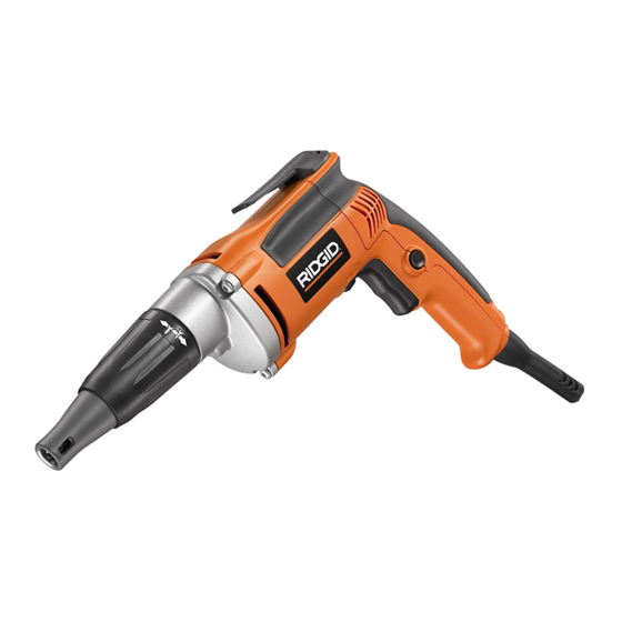 RIDGID R6000-1 Manual Del Operador