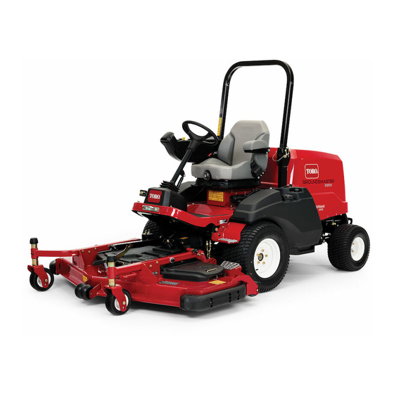 Toro Groundsmaster 3300 Manual Del Operador
