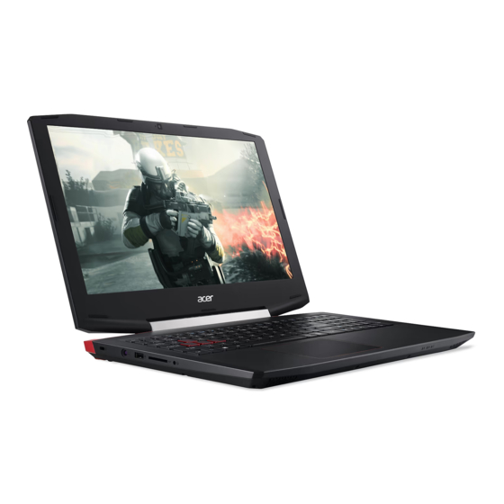 Acer Aspire VX 15 Manual De Usuario