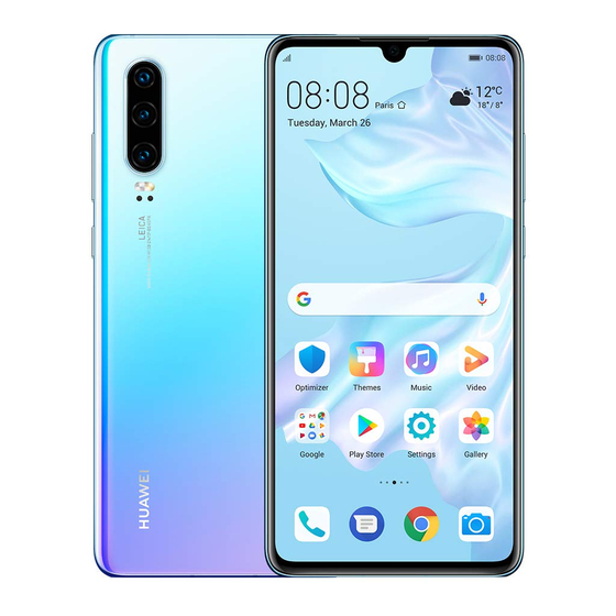 Huawei ELE-L29 Guia De Inicio Rapido