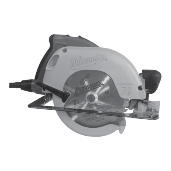 Milwaukee 6390-20 Manual Del Operador