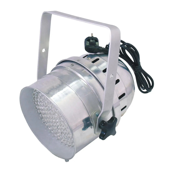 EuroLite LED PAR-56 Manual Del Usuario