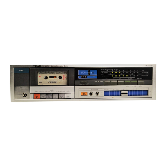 Teac V-350C Manual Del Usuario