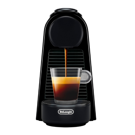 Safety Precautions Nespresso DeLonghi ESSENZA MINI EN85 Manual De