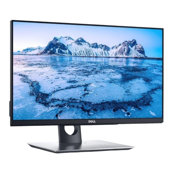 Dell P2418HT Guia Del Usuario