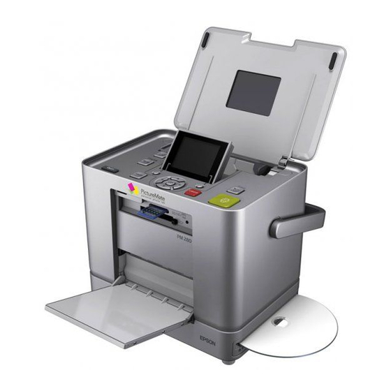Epson PictureMate PM 240 Guía Rápida