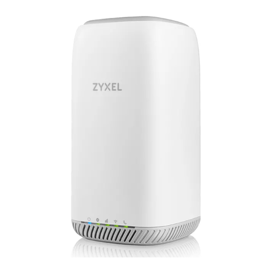 Zyxel LTE5388-M804 Manuales