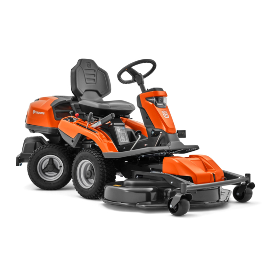 Husqvarna R 318X Manual De Usuario