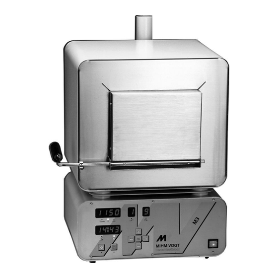 MIHM-VOGT M3 Instrucciones De Servicio