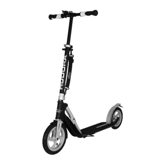 Hudora BigWheel Air 205 Instrucciones De Montaje