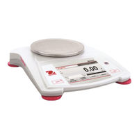 OHAUS Scout STX1202 Manual Del Usuario