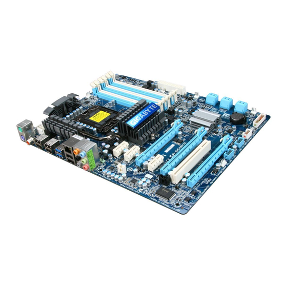 Gigabyte GA-X58-USB3 Manual De Usuario
