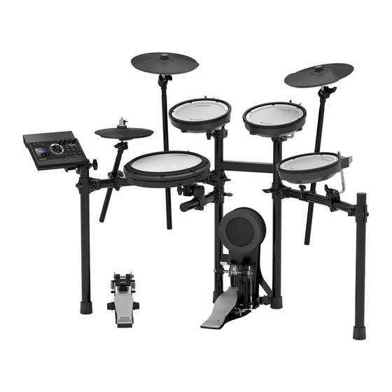 Roland V-Drums TD-17KV Guia De Instalacion