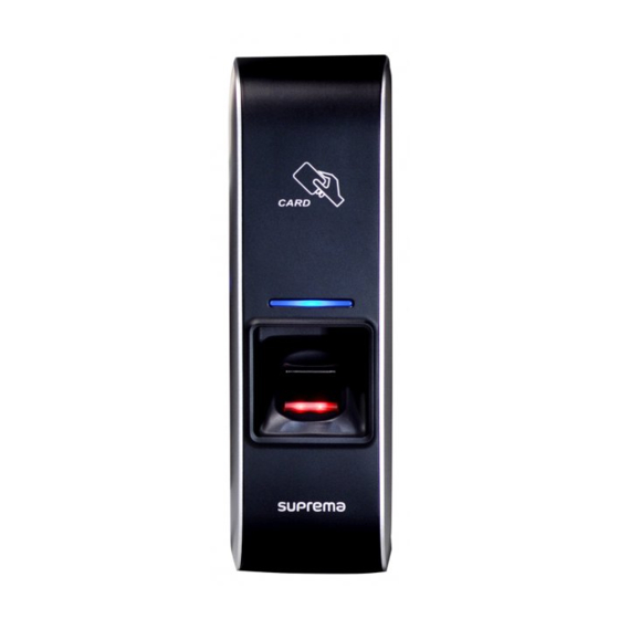 suprema bioentry Plus Manual De Usuario
