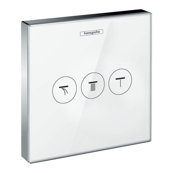 Hansgrohe ShowerSelect 15736400 Instrucciones De Montaje