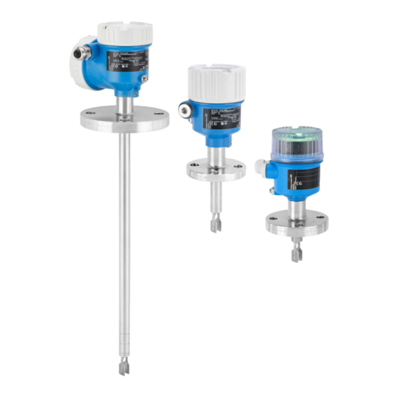 Endress+Hauser Liquiphant FTL51B Manual De Instrucciones Abreviado