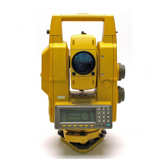 Topcon GTS-800 Manuales