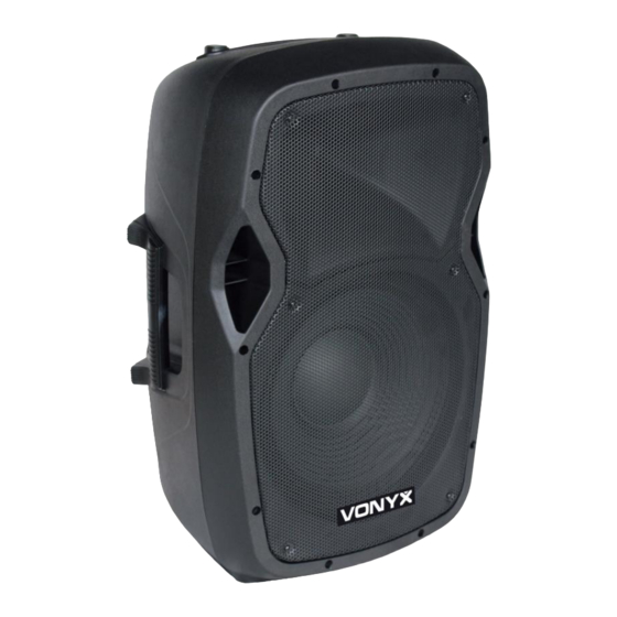 Vonyx AP1200ABT MP3 Hi-End Act.12 Manual De Instrucciones