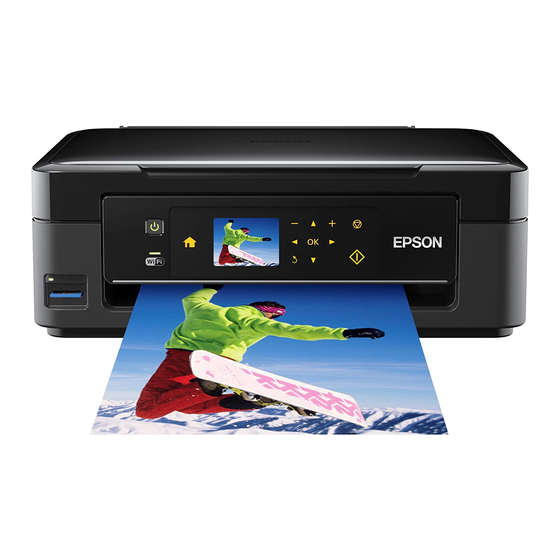 Epson XP-402 Manual De Funcionamiento Básico