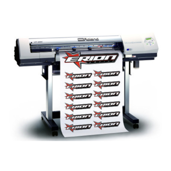 Roland VersaCamm VP-540i Manual Del Usuario