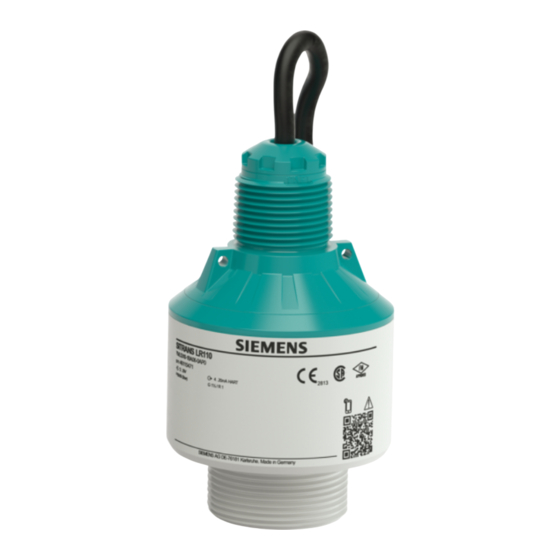 Siemens SITRANS L Serie Instrucciones De Servicio