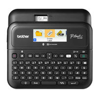 Brother P-TOUCH PT-D610BT Guia Del Usuario