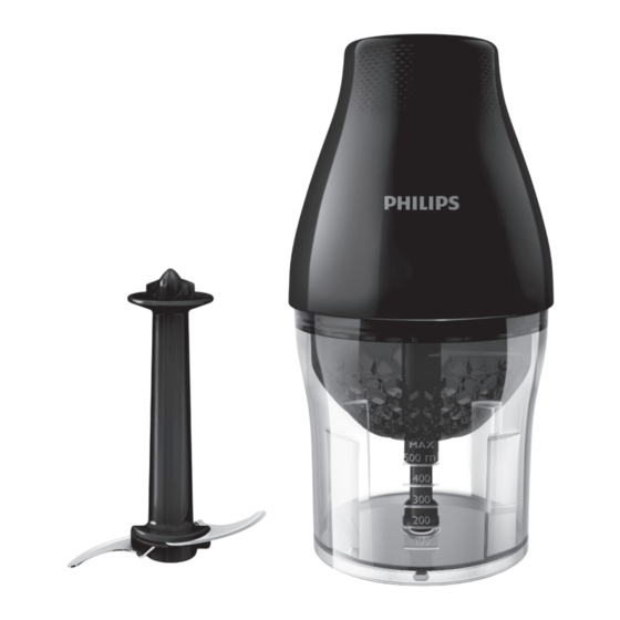 Philips HR2505 Manual Del Usuario