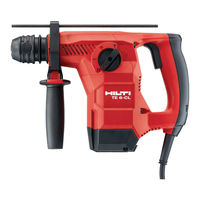 Hilti TE 6-CL Manual Del Usuario