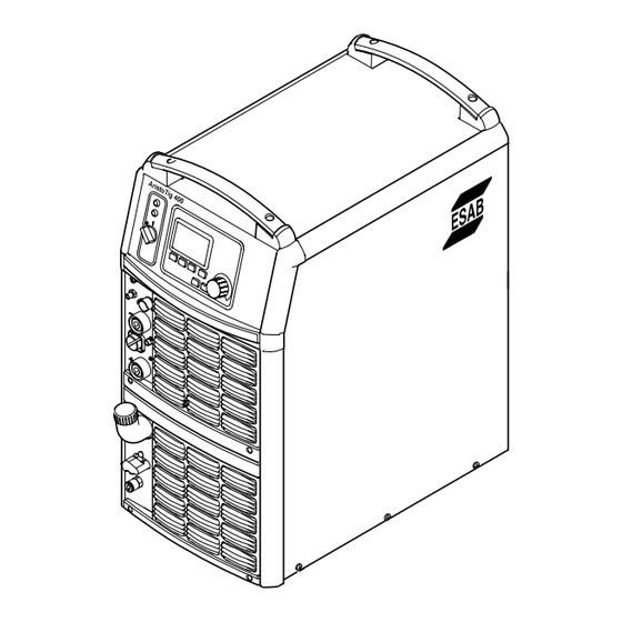 ESAB Aristo Tig 4000i Instrucciones De Uso
