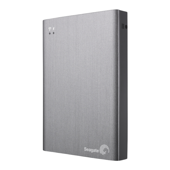 Seagate Wireless Plus Guia Del Usuario