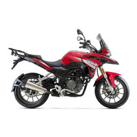 Benelli TRK 251 Manual Del Propietário