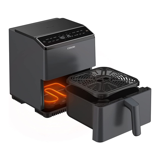 cosori Dual Blaze CAF-P583S-KUS Manual De Usuario