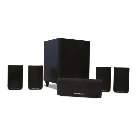 Harman Kardon HKTS 5 Manuales