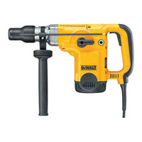 Dewalt D25500 Manual De Instrucciones