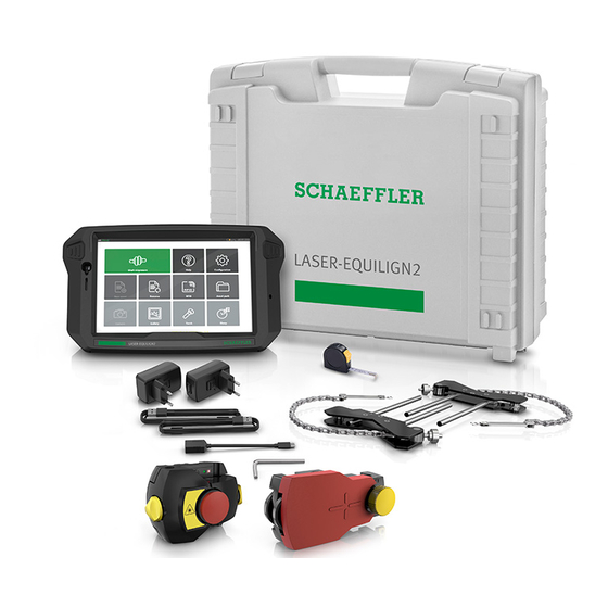 Schaeffler LASER-EQUILIGN2 Instrucciones Resumidas