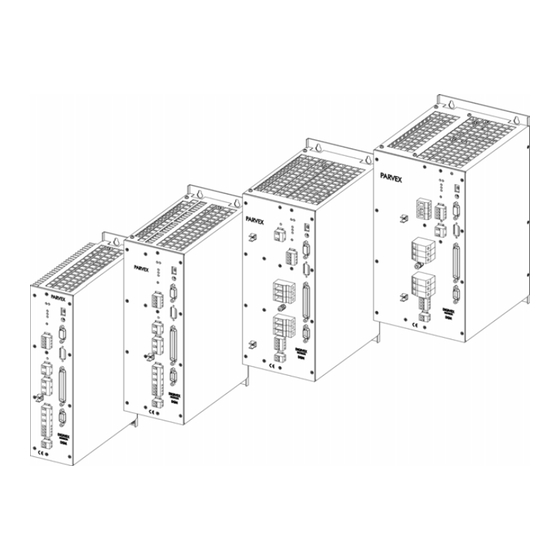 SSD Parvex DIGIVEX Single Motion PVD 3515 E Manual De Instrucciones